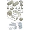 Pontos USS Missouri BB-63 detalių rinkinys Tamiya 1/350