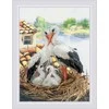 PT Stork Family siuvinėjimo rinkinys iš RIOLIS Nr.: 0088PT