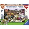 Puzzle 2x24 44 Cats - RAVENSBURGER dėlionė
