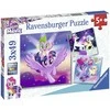 RAVENSBURGER dėlionė Ponys 3x49vnt, 08027