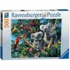 Ravensburger Dėlionė 500 vnt. - Koalos ant medžio