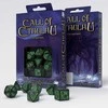 Q Workshop Call Of Cthulhu 7th Edition Kauliukų Rinkinys Juodos Ir Žalios Sp