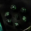 Q Workshop Call Of Cthulhu Kauliukų Rinkinys Juodos Ir Fluorescencinės Spalvos