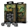 Q Workshop Celtic 3D Revised Kauliukų Rinkinys Pilkos Ir Juodos Spalvos