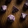Q Workshop Classic Rpg Kauliukų Rinkinys Violetinės Ir Baltos