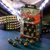 Dėlionė Q Workshop Cyberpunk Raudona Rpg Kauliukų Rinkinys Juodos Ir Geltonos Spalvos
