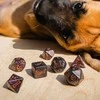 Q Workshop DOGS Dice Set: Luna Kauliukų Rinkinys