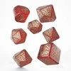 Q Workshop Dwarven Jewels Kauliukų Rinkinys (raudona Sp.)