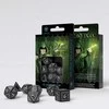 Q Workshop Elvish Kauliukų Rinkinys Juodos Ir Baltos Spalvos