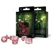 Dėlionė Q Workshop Elvish Kauliukų Rinkinys Skaidrios Ir Raudonos Spalvos