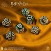 Q Workshop Harry Potter. Slytherin Modern Dice Kauliukų Rinkinys (žalios Sp.)