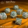 Q Workshop Harry Potter. Slytherin Modern Dice Kauliukų Rinkinys (Baltos Sp.)