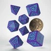 Q Workshop The Witcher Dandelion Kauliukų Rinkinys Violetinės Ir Turkio Spalvos