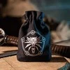 Q Workshop The Witcher Geralt School Of The Wolf Kauliukų Maišelis Juoda Ir Balta Spalva