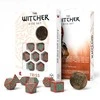 Q Workshop The Witcher Triss kauliukų rinkinys raudonos ir turkio sp