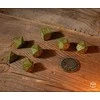 Q Workshop The Witcher Triss Kauliukų Rinkinys Žalios Ir Auksinės Sp