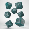 Q Workshop Viking Modern Dice Set: Mjolnir Kauliukų Rinkinys