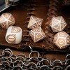 Q Workshop Viking Modern Dice Set: Niflheim Kauliukų Rinkinys