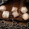 Q Workshop Viking Modern Dice Set: Niflheim Kauliukų Rinkinys
