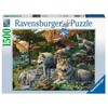 Ravensburger Dėlionė 1500 vnt. - Pavasario vilkai