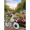 Ravensburger 1000 Puzzle Dėlionė: Bicycle and flowers in Amsterdam