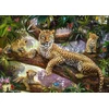 RAVENSBURGER dėlionė Leopardų šeima, 1000d., 191482