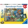 Ravensburger 2 dėlionės „Pasakos“, 2×24 det., nuo 4 m.