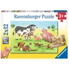 Ravensburger 2 dėlionės „Ūkio gyvūnai“, 2×12 det., nuo 3 m.