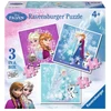 Ravensburger 3 dėlionės „Disney Ledo šalis“, 25–49 det., nuo 4 m.