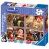 Ravensburger 4 dėlionės „Disney Pixar Troškinys“, nuo 4 m.
