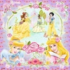 Ravensburger 4 dėlionės lagaminėlyje „Disney princesės“, 64–81 det., nuo 5 m.