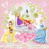 Ravensburger 4 dėlionės lagaminėlyje „Disney princesės“, 64–81 det., nuo 5 m.