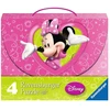 Ravensburger 4 dėlionės lagaminėlyje „Pelytė Minė“, nuo 3 m.