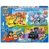 Ravensburger 4 figūrinės dėlionės „Šunyčiai patruliai“, 10–16 det., nuo 3 m.
