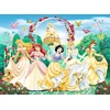 Ravensburger blizganti dėlionė „Disney princesės sode“, 100 XXL det., nuo 6 m.