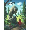 Ravensburger blizganti dėlionė „Raudonkepuraitė“, 100 XXL det., nuo 6 m.