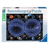 Ravensburger dėlionė „Dangaus žemėlapis“, 1500 det.