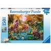 Ravensburger dėlionė „Dinozaurų susibūrimas“, 150 XXL det., nuo 7 m.