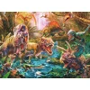 Ravensburger dėlionė „Dinozaurų susibūrimas“, 150 XXL det., nuo 7 m.