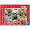Ravensburger dėlionė „Disney kalėdinis traukinys“, 500 det.