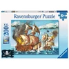 Ravensburger dėlionė „Piratų laivų mūšis“, 200 XXL det., nuo 8 m.