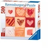 Ravensburger dėlionė „Širdelės“, 500 det.