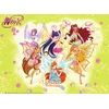 Ravensburger dėlionė su blizgučiais „Winx“, 100 det., nuo 6 m.