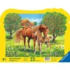 Ravensburger dėlionė „Žirgai sode“, 25 det., nuo 3 m.