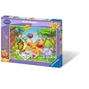 Ravensburger didelė dėlionė „Disney Mikė Pūkuotukas: piknikas“, 125 det.