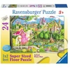 Ravensburger grindų dėlionė „Princesė ir pasakų pilys“, 24 det., nuo 3 m.