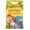 Ravensburger kortų žaidimas „Pictoo Dino“, 2–6 žaid., nuo 4 m.