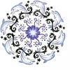Ravensburger kūrybinis rinkinys „Mandala-Designer 2 in 1: Tattoo-Style“, nuo 6 m.