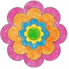 Ravensburger kūrybinis rinkinys „Mini Mandala-Designer: Flower Power“, nuo 6 m.