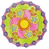 Ravensburger kūrybinis rinkinys „Mini Mandala-Designer: Flower Power“, nuo 6 m.